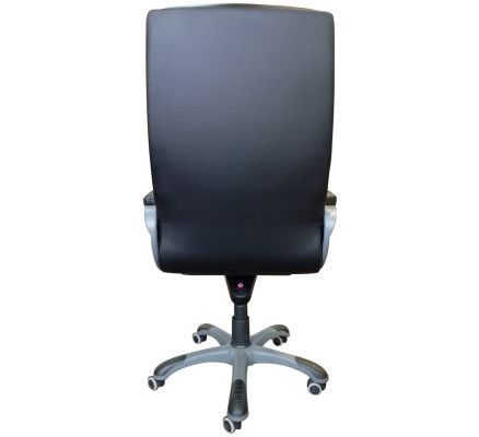 Босс Silver натуральная кожа Мадрас черная