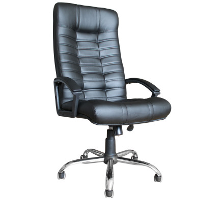 Атлант мп z 681 натуральная кожа Мадрас черный