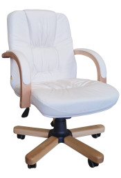 Рич м лагуна мп натуральная кожа Мадрас белая