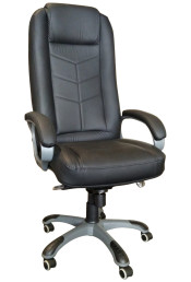 Драйв Silver искусственная кожа NAPPA черная